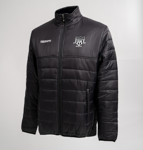 Picture of St Saviours FC Core Quilted Jacket Black