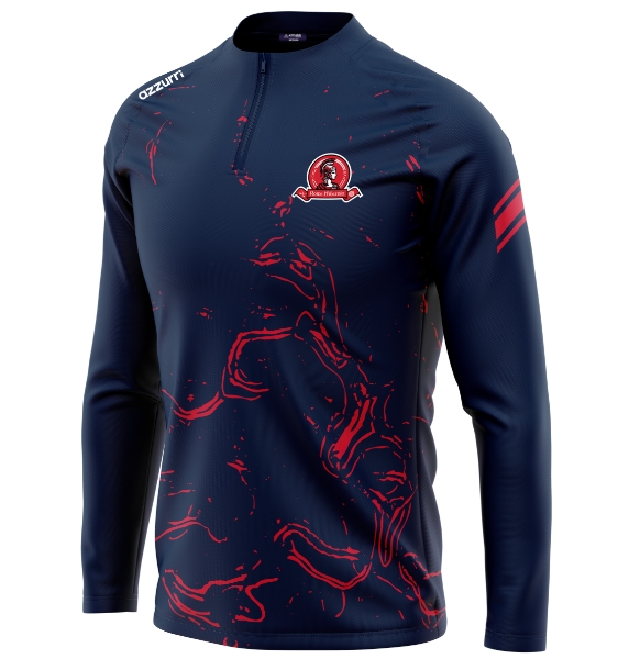 Picture of Rome Hibernia GAA Madrid Sublimated Half-Zip Custom