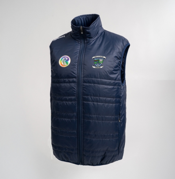 Picture of Ballyduff Upper Camogie Core Quilted Gilet Navy