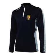 Picture of KIlmacthomas FC Kids Boston Half-Zip Black-Grey