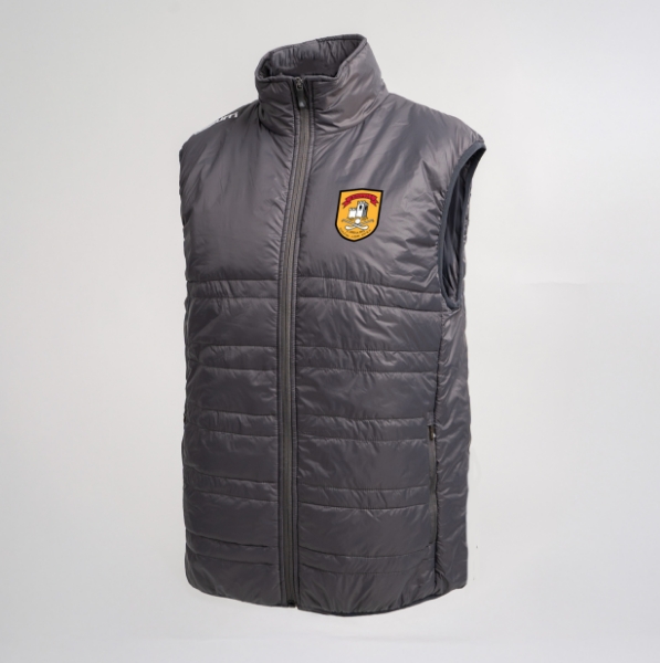 Picture of Dunhill GAA Core Quilted Gilet Gunmetal Grey