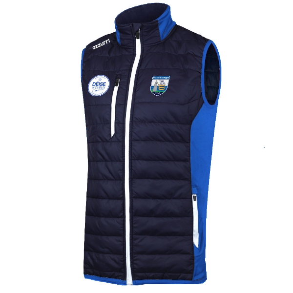 Picture of Deise in Dublin Boston Gilet Navy-Royal