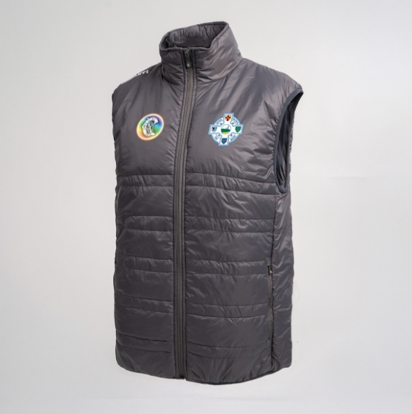 Picture of Tramore Camogie Core Quilted Gilet Gunmetal Grey