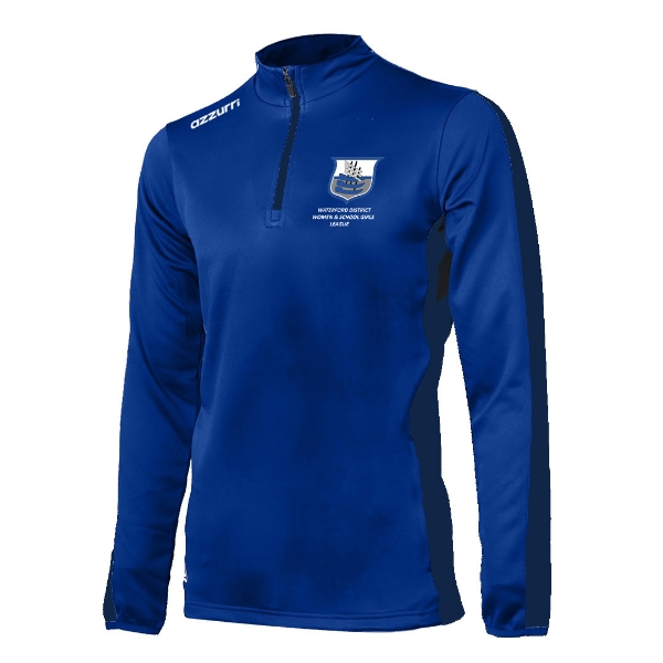 Picture of Waterford ladies & schoolgirls Kids Boston Half-Zip Royal-Navy