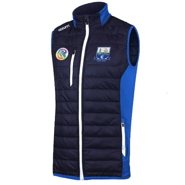 Picture of Waterford Camogie Boston Gilet Navy-Royal