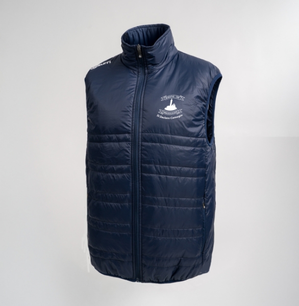 Picture of St Declans Camogie Core Quilted Gilet Navy