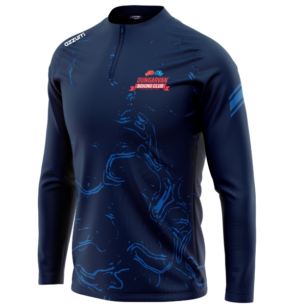 Picture of Dungarvan Boxing Club Madrid Sublimated Half-Zip Custom