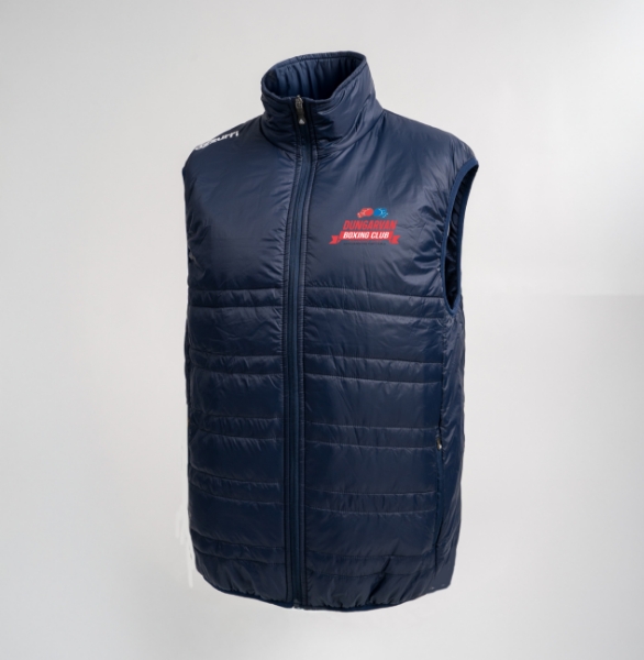 Picture of Dungarvan Boxing Club Core Quilted Gilet Navy