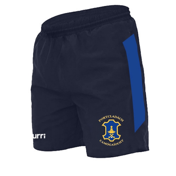 Picture of Portlaw Camogie Boston Leisure Shorts Navy-Royal