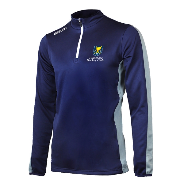 Picture of Tullamore Hockey Kids Boston Half-Zip Navy-Grey