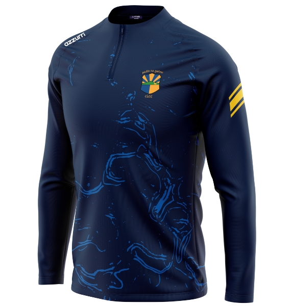 Picture of Pallasgreen GAA Kids Madrid Sublimated Half-Zip Custom