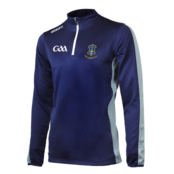 Picture of Portlaw GAA Kids Boston Half-Zip Navy-Grey