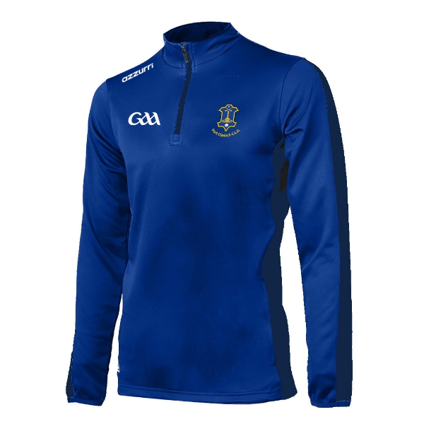 Picture of Portlaw GAA Boston Half-Zip Royal-Navy