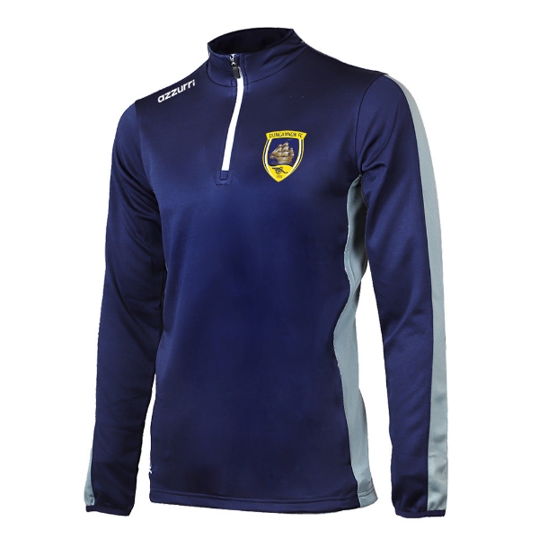 Picture of Duncannon FC Kids Boston Half-Zip Navy-Grey