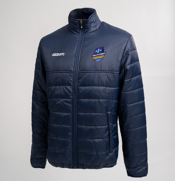 Picture of Ballycumber Athletics Core Quilted Jacket Navy