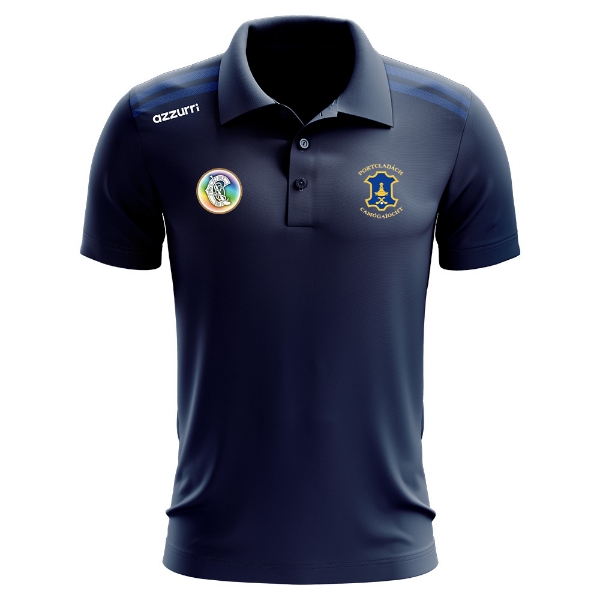 Picture of Portlaw Camogie Boston Polo Navy-Royal