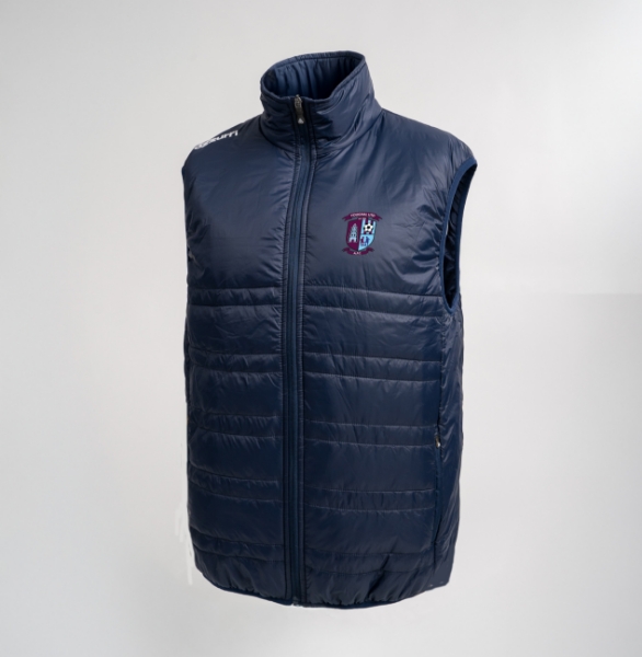 Picture of Youghal United AFC Core Quilted Gilet Navy