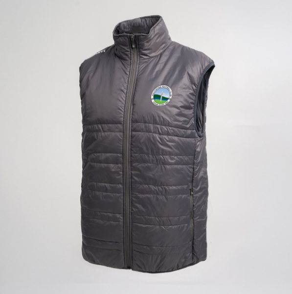 Picture of Holy Cross FC Core Quilted Gilet Gunmetal Grey