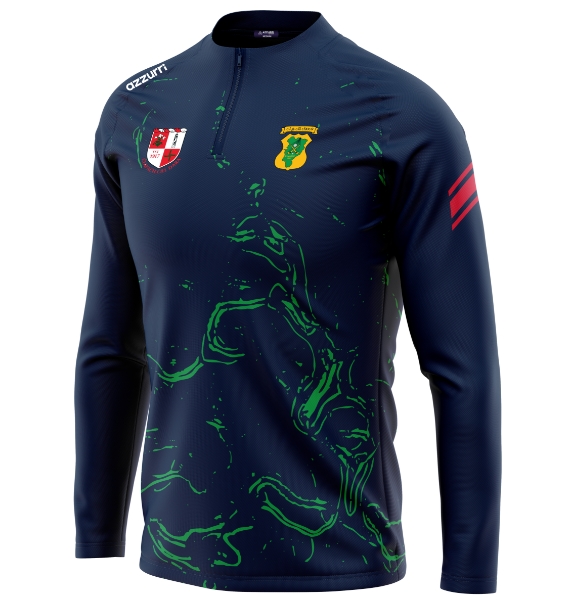 Picture of St Cocas madrid sublimated half-zip Custom