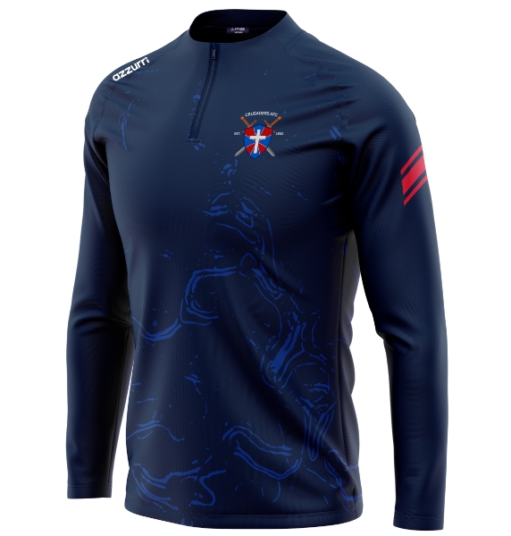 Picture of Crusaders AFC Madrid Sublimated Half-Zip Custom