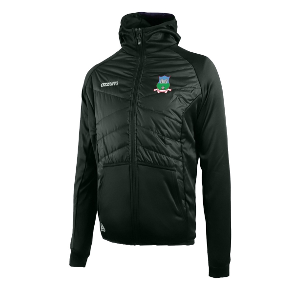 Picture of Glinsk GAA Hybrid Hooded Jacket Black-Black