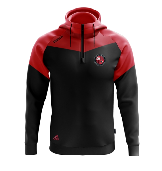 Picture of Abbeysode AFC Kids Cali Hoodie Black-Red-Red