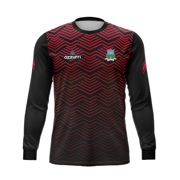 Picture of Glinsk GAA Kids Warm Up Top Red Custom