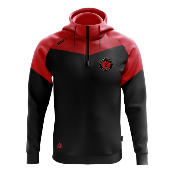 Picture of Aultagh Celtic Kids Cali hoodie Black-Red-Red