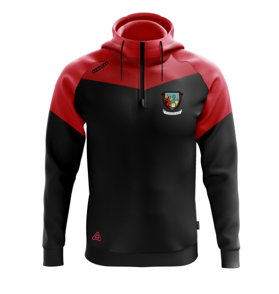 Picture of Na Fianna LGFA Cali Hoodie Black-Red-Red