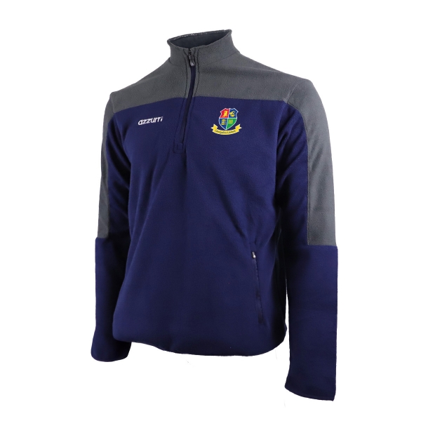 Picture of Carrigaline Utd Afc Polar Fleece Zippy Navy-Grey