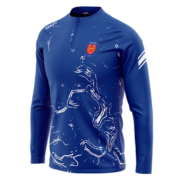 Picture of Birr Town Afc madrid Sublimated Half zip Custom