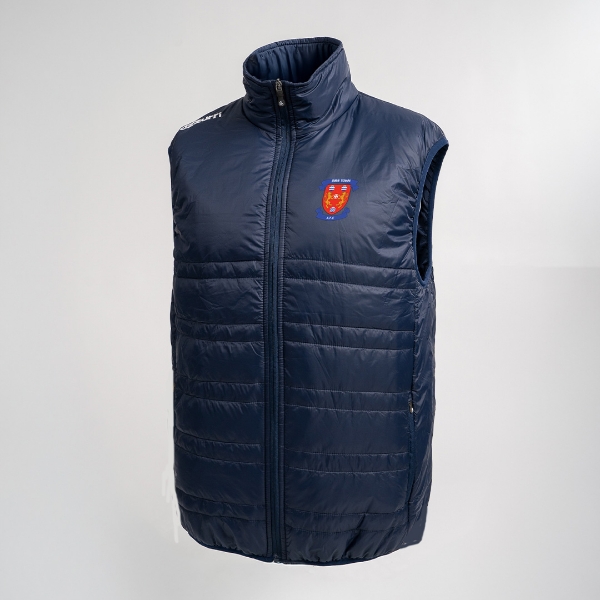 Picture of Birr Town AFC Core Quilted Gilet Navy-Navy