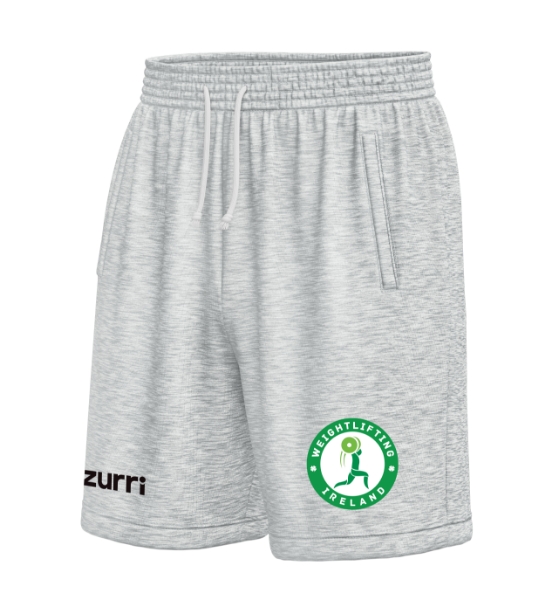 Picture of Weightlifting Ireland Cotton Leisure Shorts Light Grey