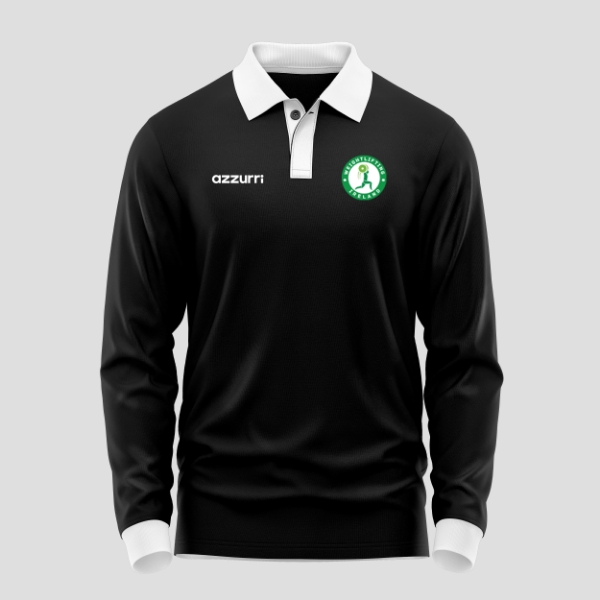 Picture of Weightlifting Ireland Retro Jersey Black-White