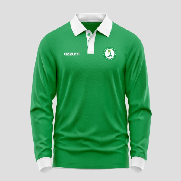 Picture of Weightlifting ireland Retro Jersey Green-White