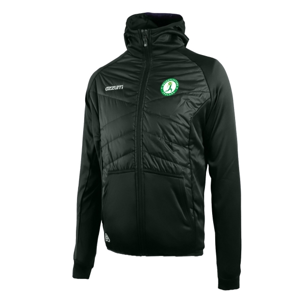 Picture of Weightlifting ireland Hybrid Hooded Jacket Black-Black