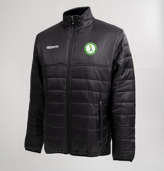 Picture of Weightlifting ireland Core Quilted Jacket Black