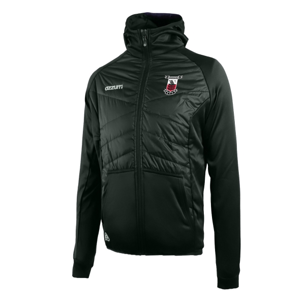 Picture of Waterpark RFC  Hybrid Hooded Jacket Black-Black