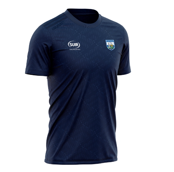 Picture of Waterford GAA Lightweight Jacquard T-Shirt Navy