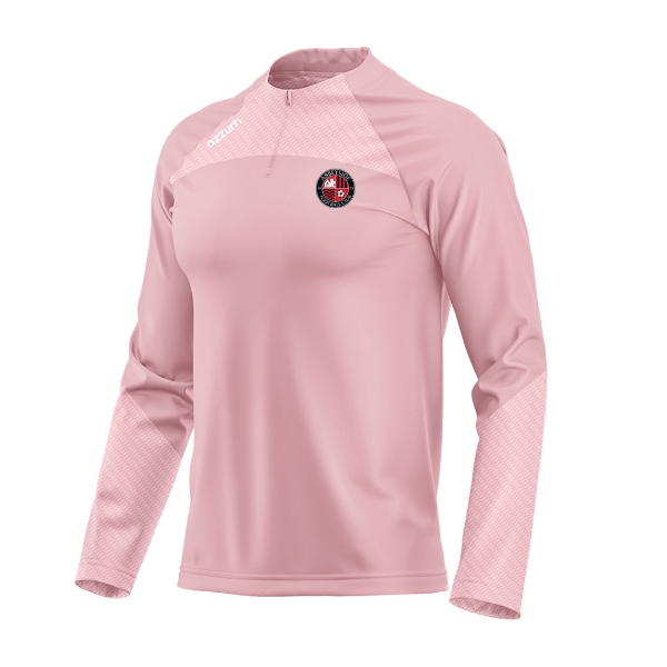 Picture of Abbeyside AFC LADIES Fit Nevada Half-Zip Pink