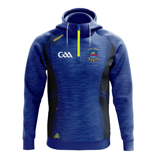 Picture of Geraldine O'hanrahans GAA Swilly hoodie Royal Melange-Gunmetal Grey-Royal