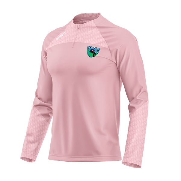 Picture of St Brigids LGFA Ladies Fit  Nevada Half-Zip Pink