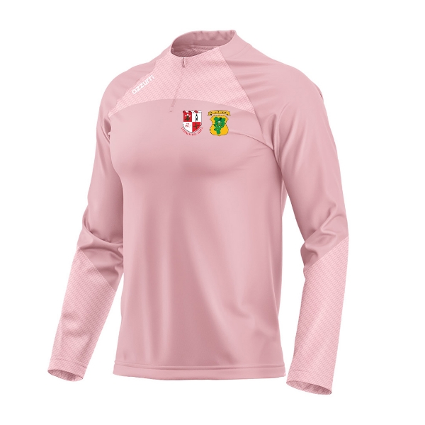 Picture of St Cocas GAA Kildare Ladies Fit  Nevada Half-Zip Pink