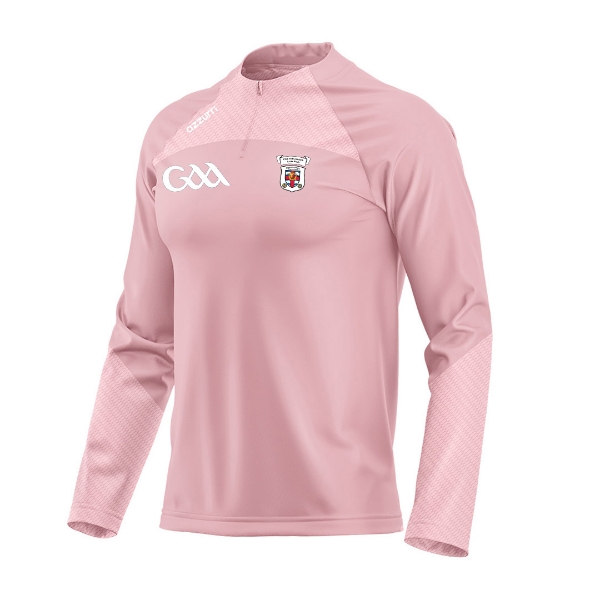 Picture of Loughrea GAA Galway Ladies Fit  Nevada Half-Zip Pink