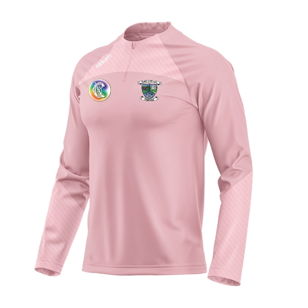 Picture of Ballyduff Upper Camogie Ladies Fit  Nevada Half-Zip Pink