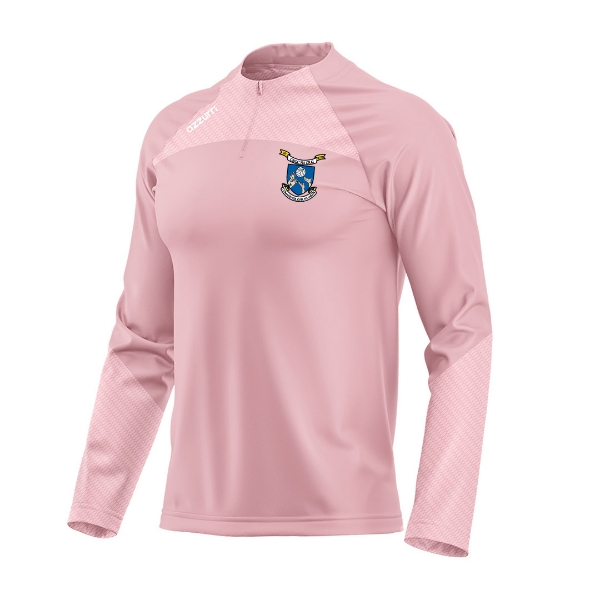 Picture of Knocknagree Ladies Football Ladies Fit  Nevada Half-Zip Pink