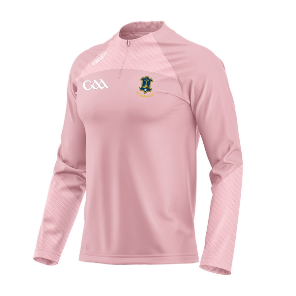 Picture of Portlaw GAA Ladies Fit  Nevada Half-Zip Pink