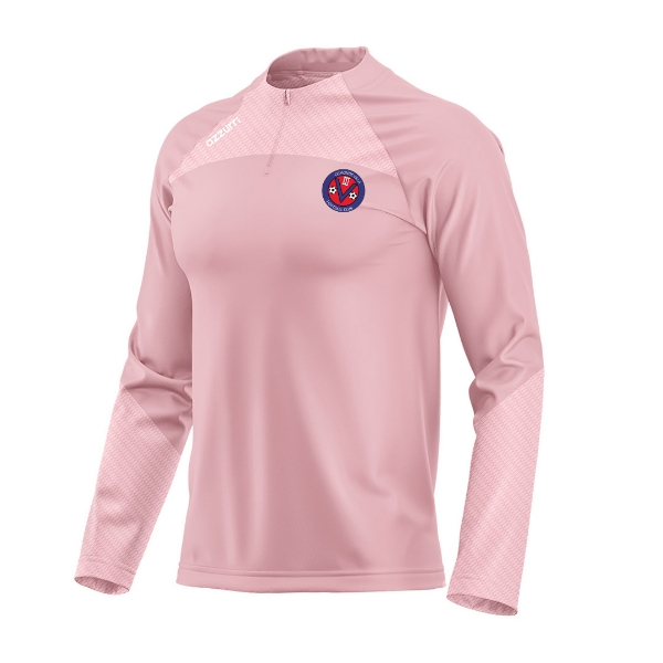 Picture of Ormonde Villa FC Ladies Fit Nevada Half-Zip Pink