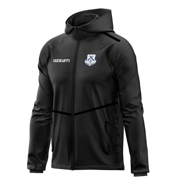 Picture of Kilshanvey united  Rain Jacket Black