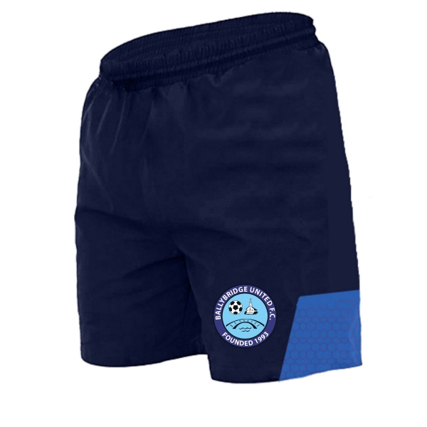 Picture of Ballybridge United FC Cali Leisure Shorts Royal-Navy Honey Comb